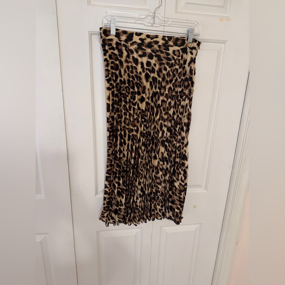 Red Dress Boutique Animal Print Midi Skirt